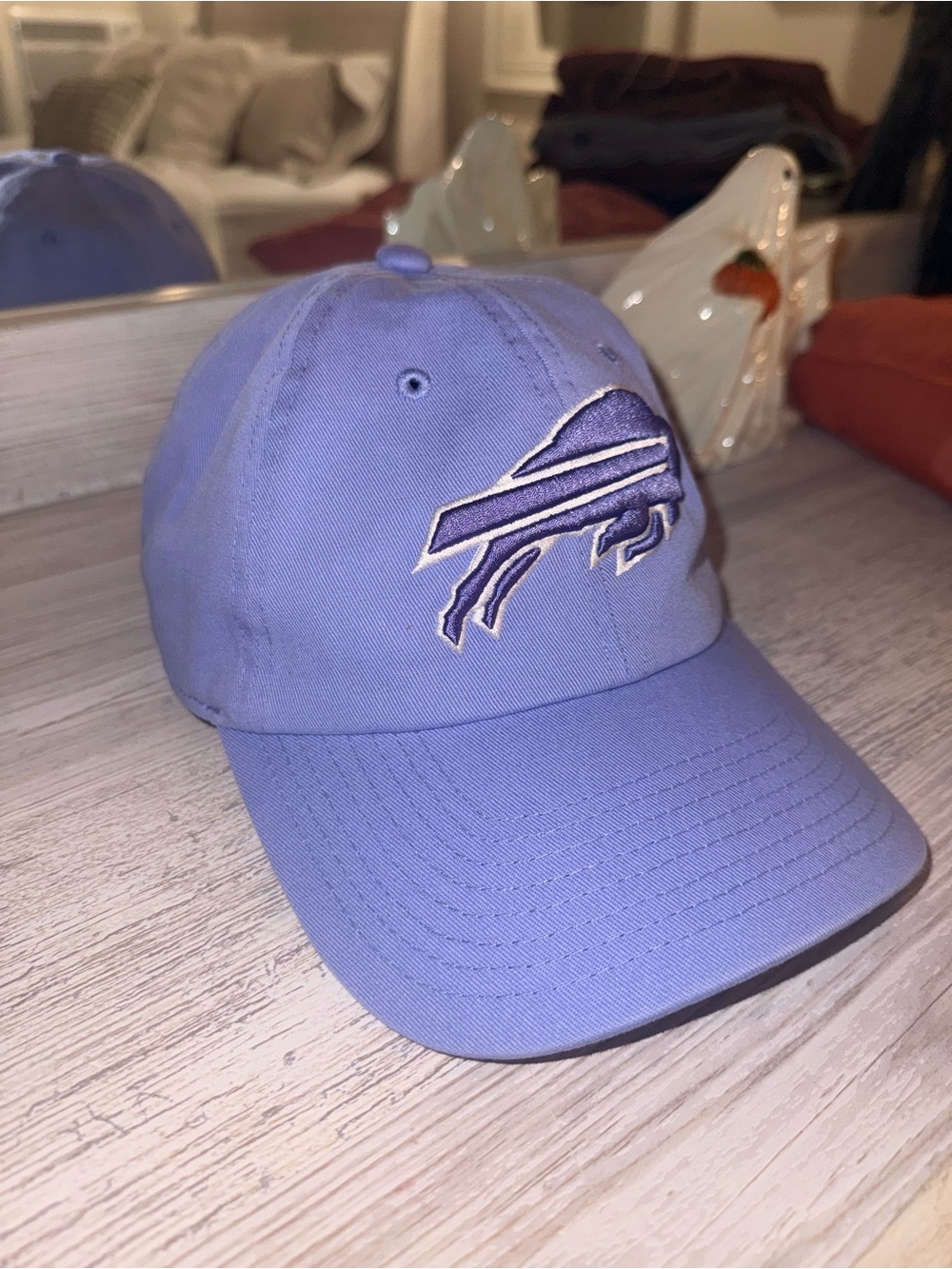 Buffalo Bills Hat with Embroidered Logo